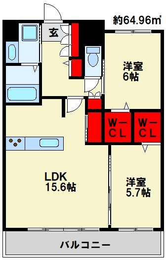 プレミア片野 間取り