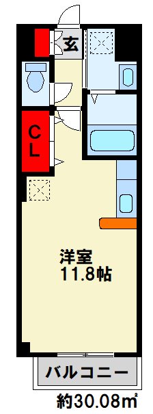 カレント上吉田I Ｂ棟 間取り