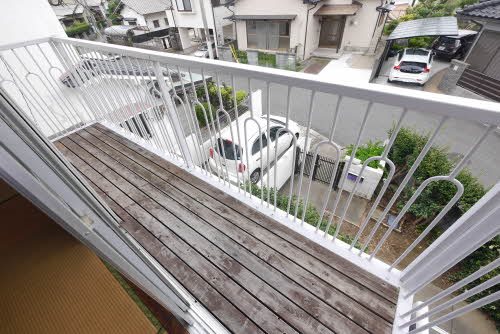 大平台戸建て ベランダ