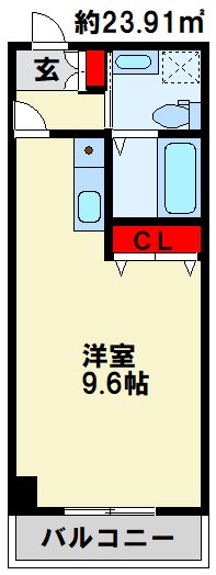 ハイコート浅野 間取り