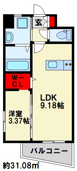オーヴィジョンクラス浅香通り 間取り