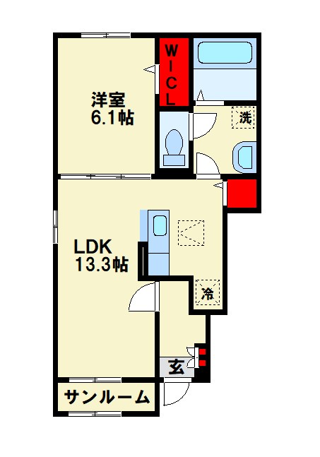 OngaCity　2 間取り