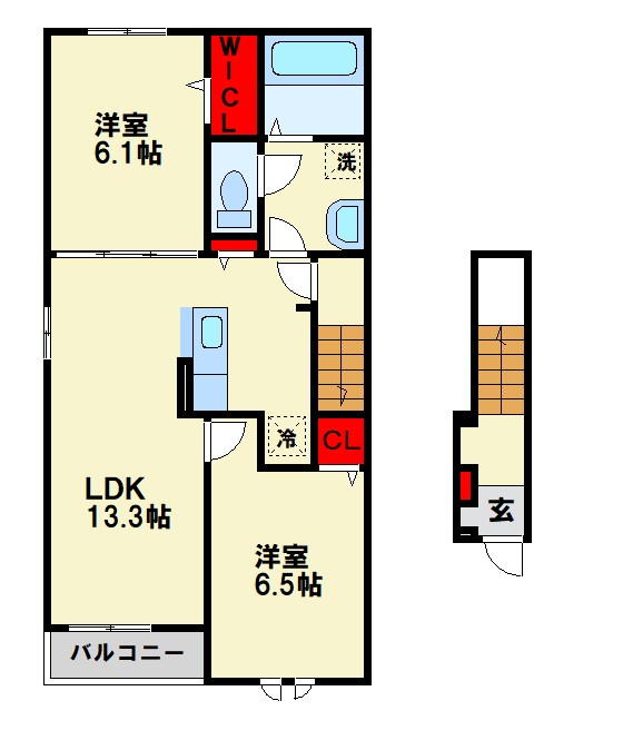 OngaCity　2 間取り
