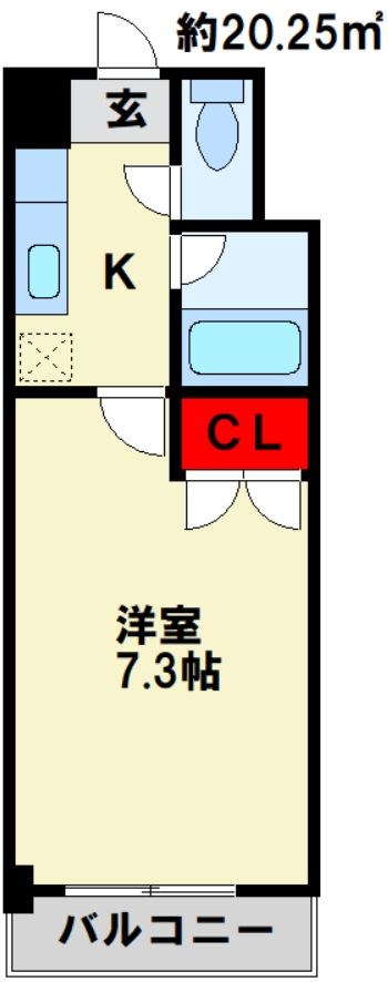 トーケン設計戸畑駅前Ⅱ 間取り