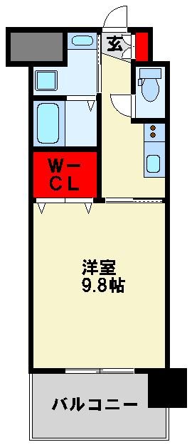 サージュ陣原  間取り