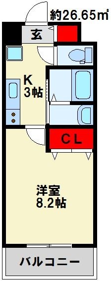 レジデンシャル HHA DAIMON 間取り