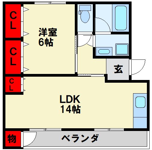 コーポ伊藤 間取り