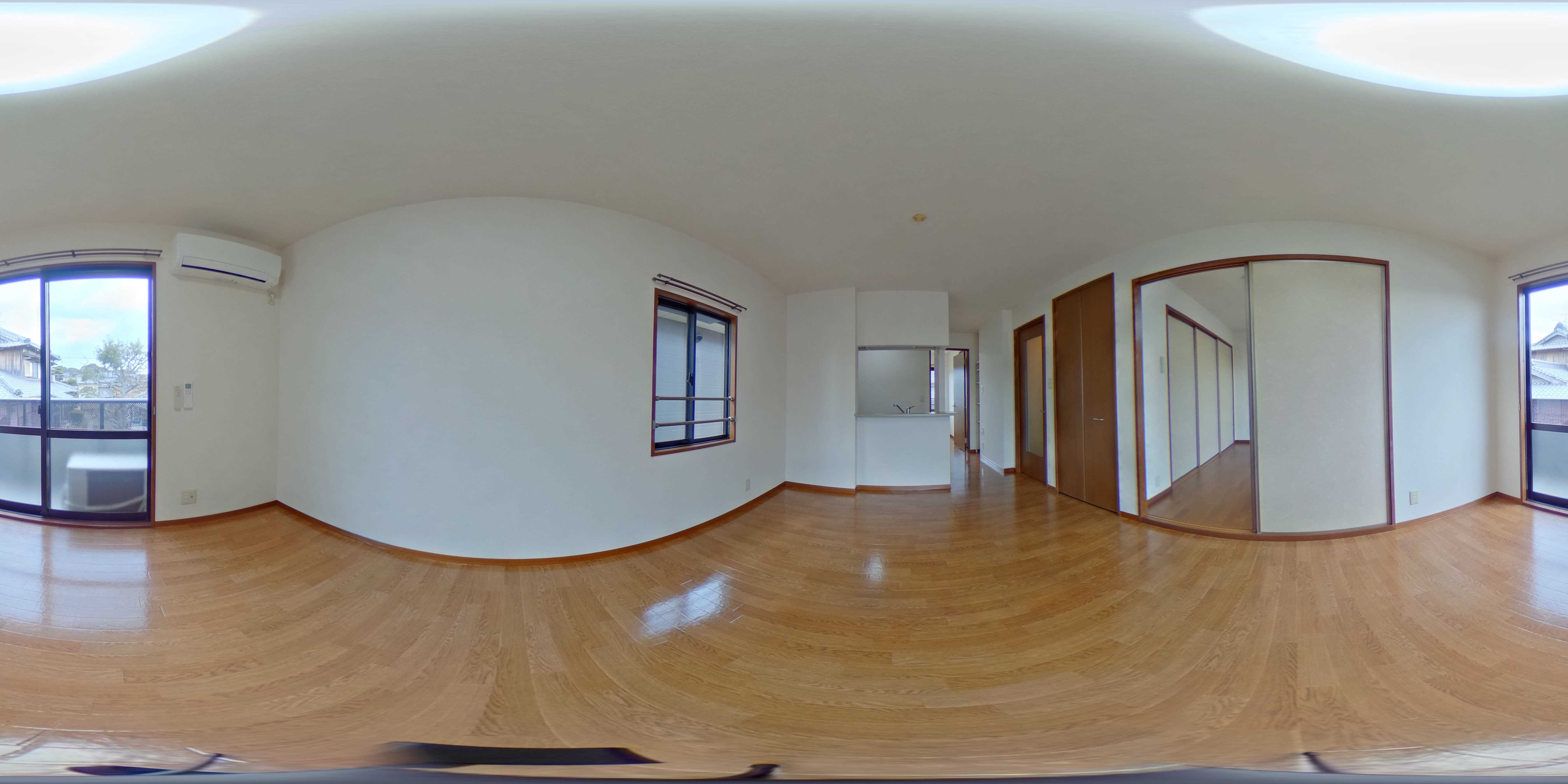 ディアス茶屋の原B棟 リビング
