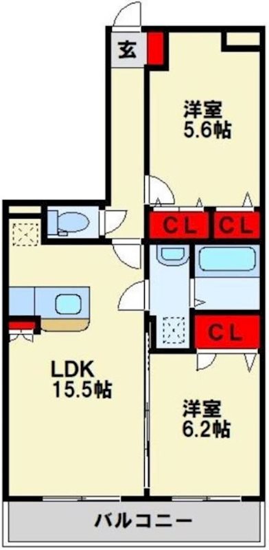 ステラ東町 間取り