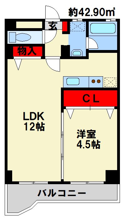 エスズイン葛原  間取り
