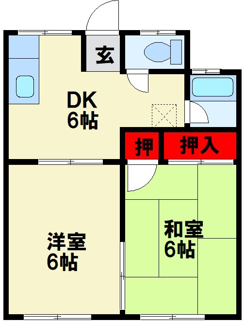 コーポ松本 間取り