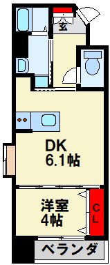 アルゴヴィラージュ中井 間取り