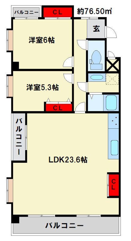 第17共立ビル 間取り
