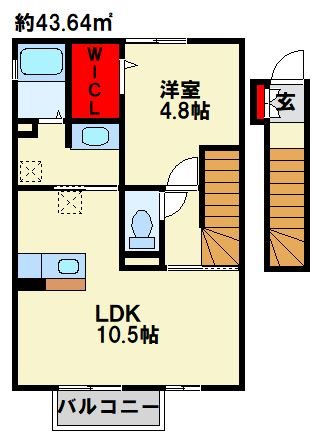 エスポワール　モモ 間取り