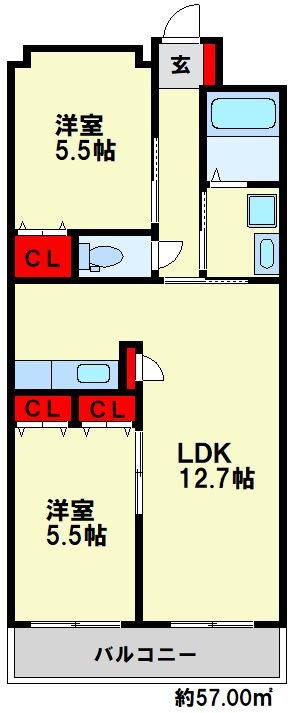 リード大手町 間取り