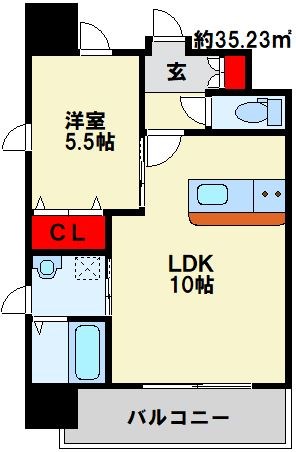 アクシオ小倉 間取り