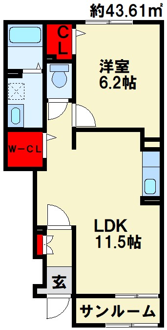 ロータス　スクエア　A 間取り