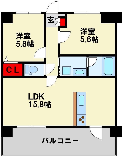 リオグランデ中央 間取り