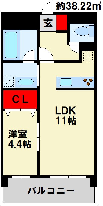 ZEN’S清水 間取り