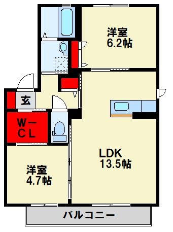 セレッソⅡ 間取り