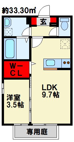 エクレール　グランデ　A棟 間取り
