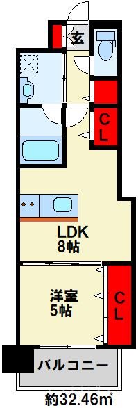 コンプレート金田 間取り