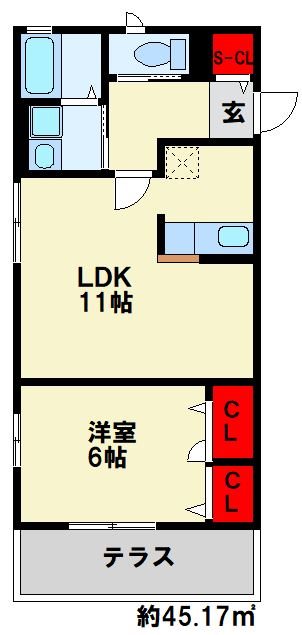 CroireⅡ 間取り