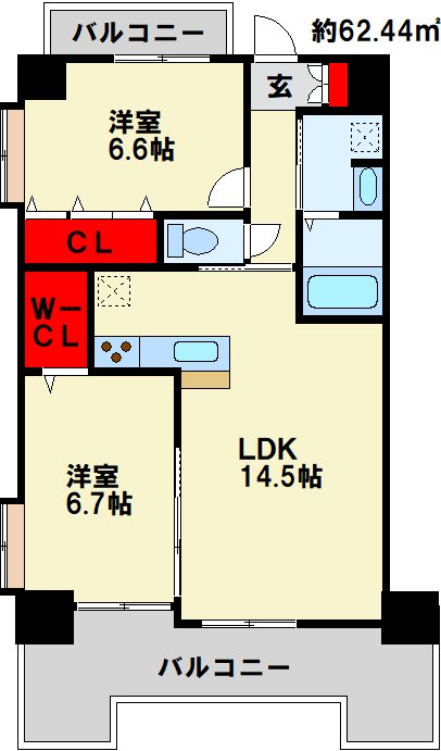 サンシャインプリンセス五番街 間取り