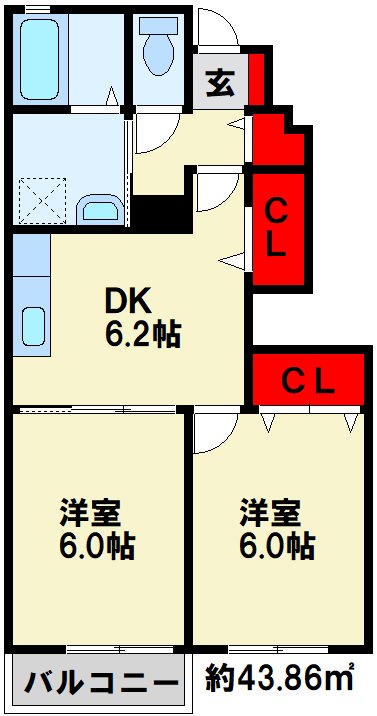 サニー・ハウス 間取り