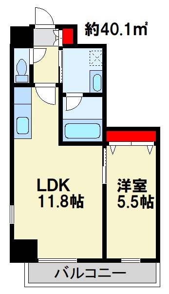 テゾーロ行橋 間取り