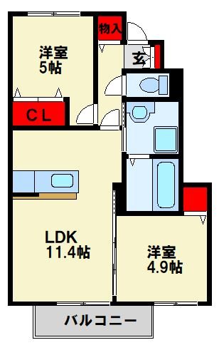 サンドリーム千代 間取り