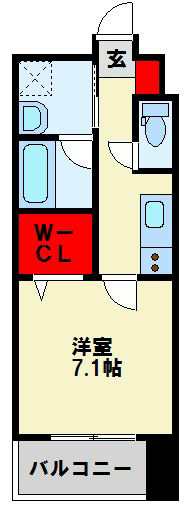 ノースステイツ西小倉 間取り
