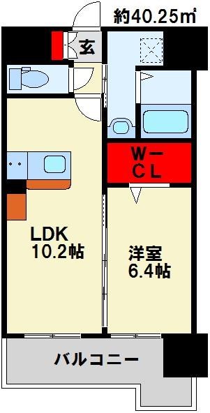 グランヒルズ三萩野 間取り
