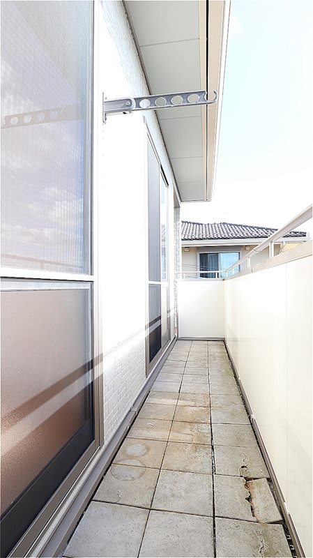ソレーユ学園台 ベランダ