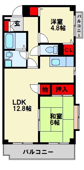 ポサーダけやき 間取り