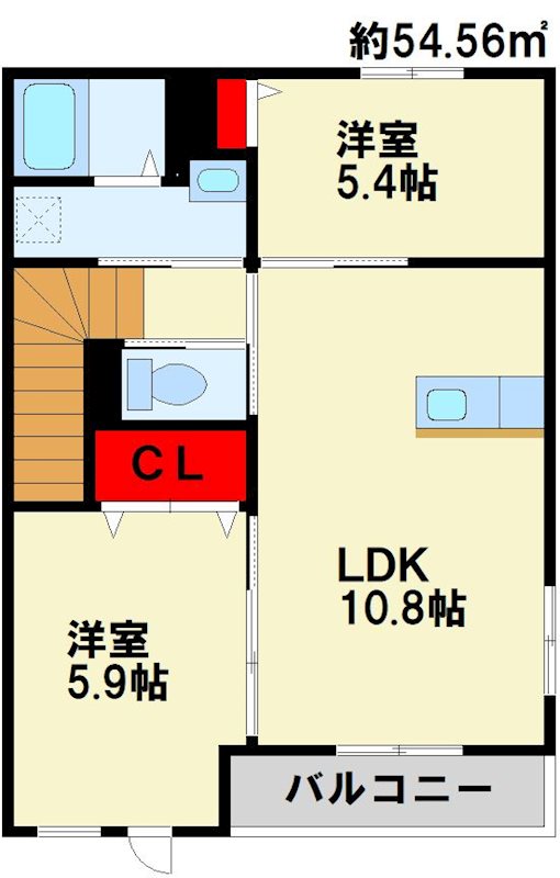 Slow Hand六番館 間取り