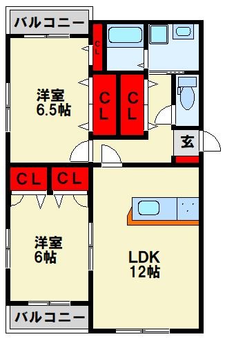 プレステージ緑ヶ丘 間取り