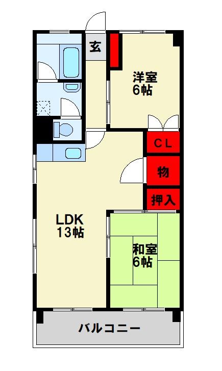 オアシス中井 間取り
