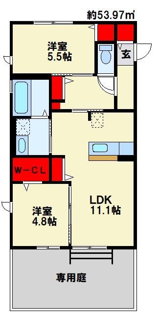 エミリア行橋 間取り