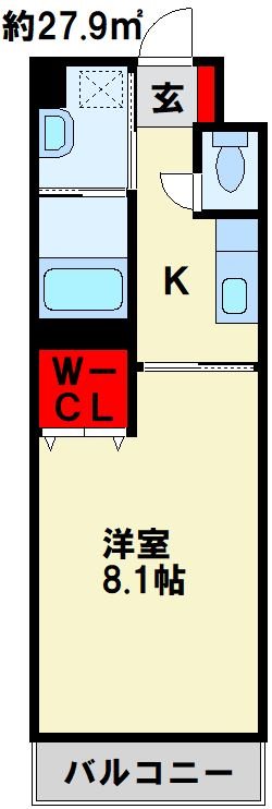 ルミエドール戸畑駅前 間取り