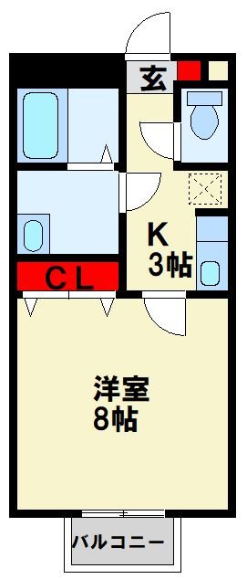 シャトー長尾 間取り