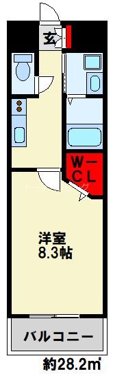 ギャラン竪町Ｎeo 間取り