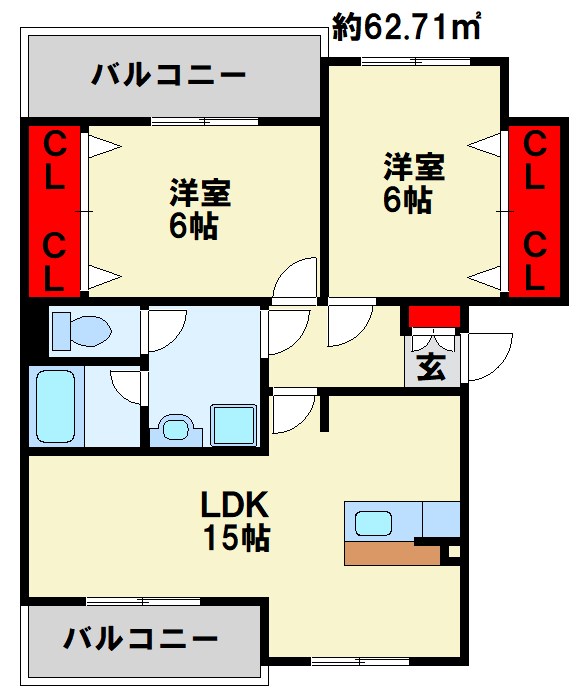 プレステージ葉山 間取り