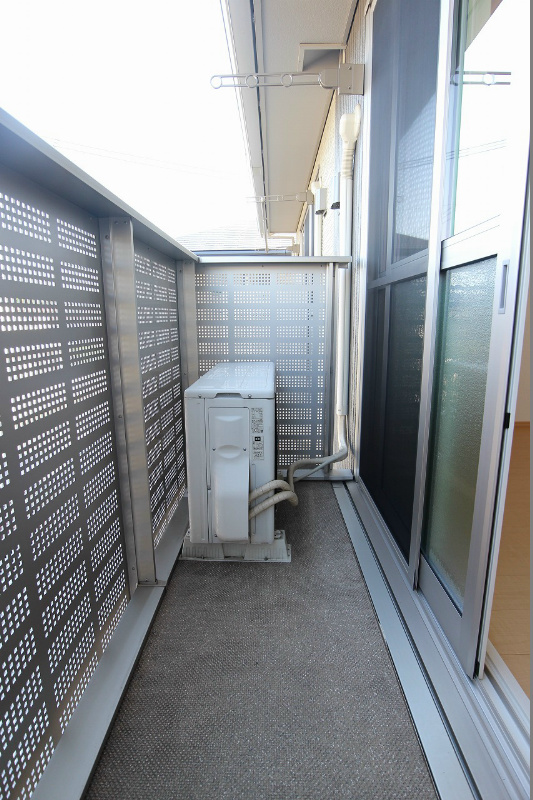 ラシーヌYugawa　Ｂ棟 ベランダ