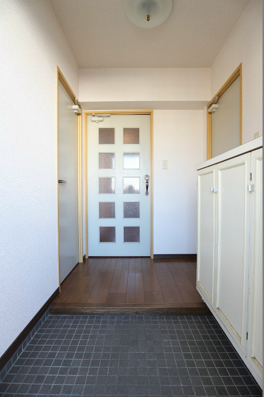 小倉スカイマンション天神島 玄関