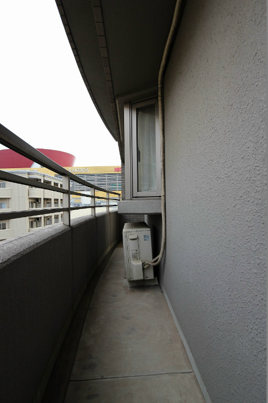 グランドパレス西小倉ステーションタワー ベランダ