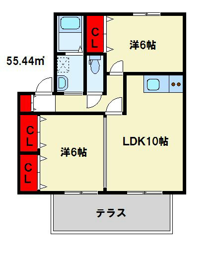 アスペン上富野 間取り