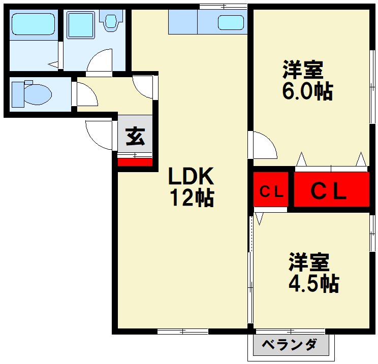 菜摘館 間取り