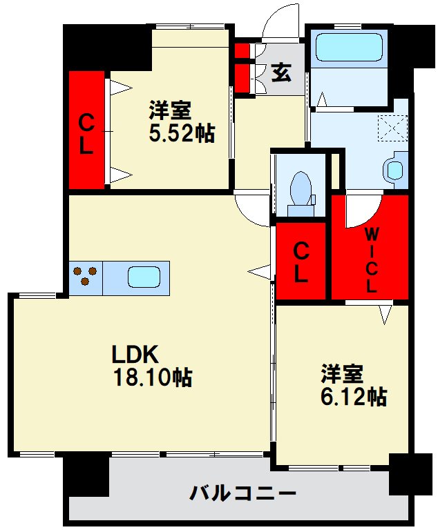 LEGEND筒井 間取り