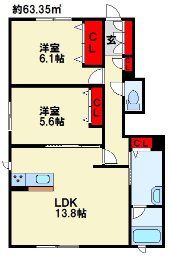 エメラルドタワー　A棟   間取り